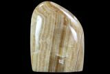 Free-Standing, Polished Brown Calcite #91760-1